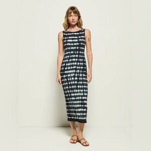 Nation LTD Christy Tie Dye Midi Dress, Medium, NWT New with Tags